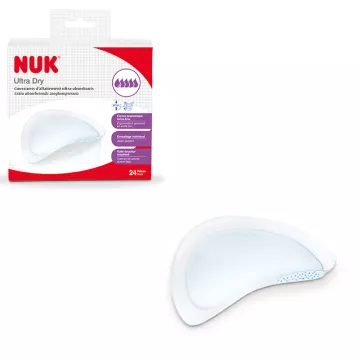 Nuk Coussinets D'allaitement Ultra Dry x 24