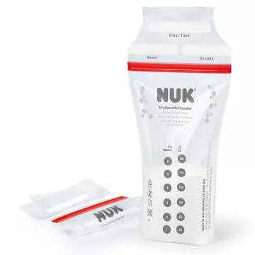 Nuk Sachets Conservation Lait Maternel 25 Sachets