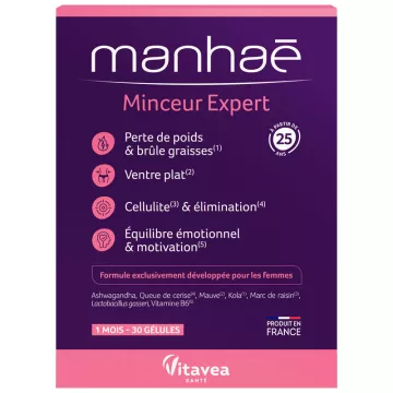Manhaé Schlankheitsexperte 30 Kapseln 