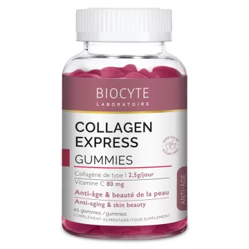 Biocyte Collagen Express 45 Gummies Anti-âge Beauté de la Peau