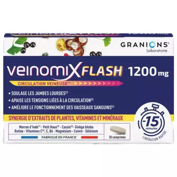 Granions Venomix Flash Allgemeine Beruhigung 30 Tabletten