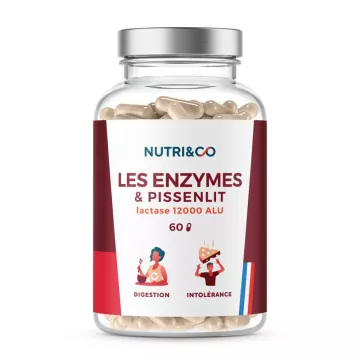 Nutri&Co Enzymes & Dandelion 60 Capsules