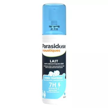 Parasidose Lait Moustiques BéBé Spray 100 ml