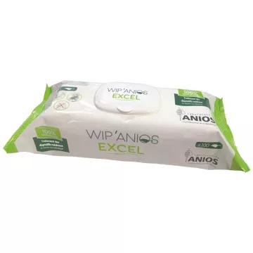 Anios Wip Excel Desinfektionstücher, 100 Tücher