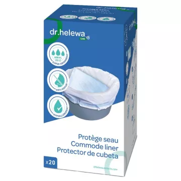 Dr Helewa Hypoallergenic Bucket Protector Bag x 20