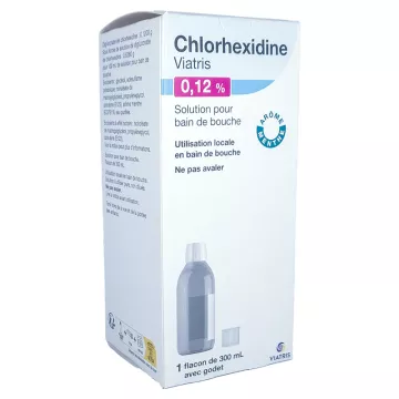 Viatris Bain De Bouche Chlorhexidine 0,12 % 300 ml