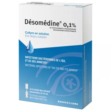 DESOMEDINE EYE DROPS 0.6 ML 10 SINGLE DOSE
