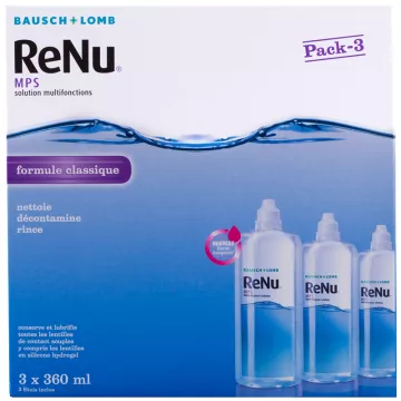 RENU MULTI LENS SOLUÇÃO PACKECO 3x360ml