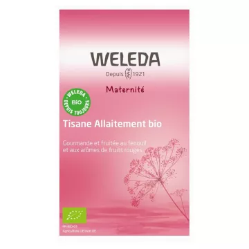 Weleda biologische rode vruchten borstvoeding kruidenthee 20 sachets