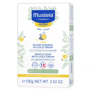 Mustela Baby-Child Dry Skin Surgras Soap with Cold Cream 100g