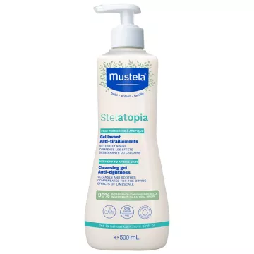 Mustela Baby-Child-Family Stelatopia Очищающий гель против стянутости 500мл