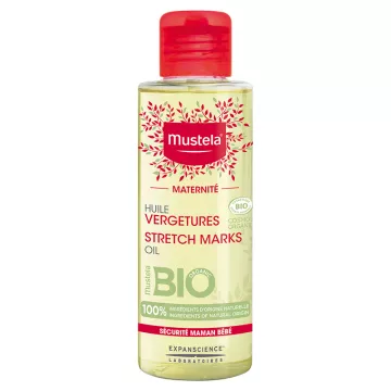 Mustela Maternity Organic Stretch Mark Oil 105ml