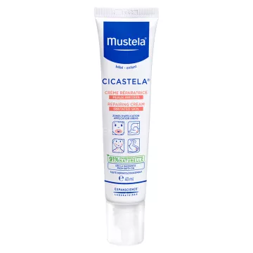 Mustela Bébé-Enfant Cicastela Crème Réparatrice Peaux Irritées 40 ml 