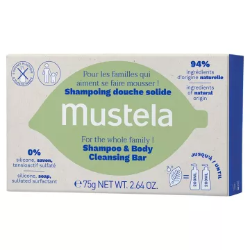 Mustela Shampoing Douche Solide 75 g