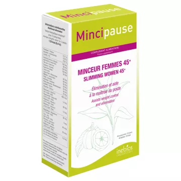 Inebios Mincipause Adelgazante Mujer 45+ 40 comprimidos