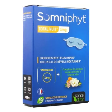Green Health Somniphyt Total Night 1mg 30 tablets