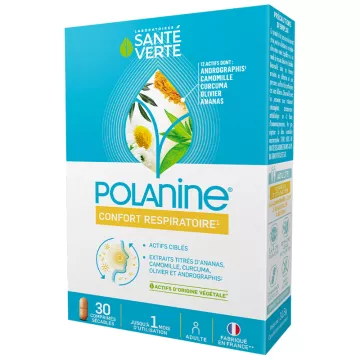 Santé-Verte Polanine Confort Respiratoire 30 comprimés