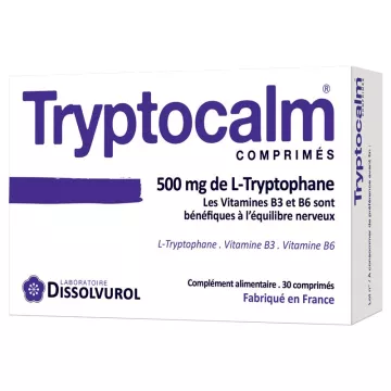 Dissolvurol Tryptocalm Équilibre Nerveux 30 comprimés