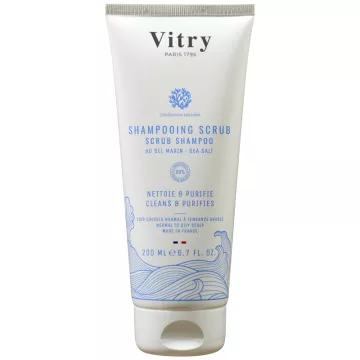 Vitry Les Essentiels Scrub Shampoo mit Salz 200 ml