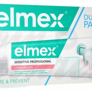 Elmex Sensitive Professional Soin Gencives 2x75 ml