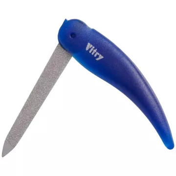 Vitry Saphir Nail File Retractable Pocketknife