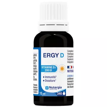 ERGY D Nutergia витамин D3 15мл