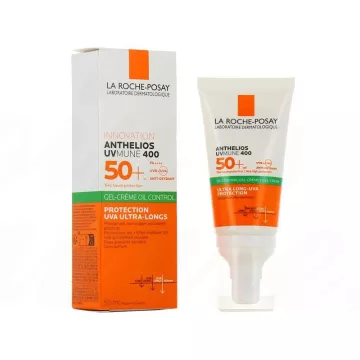 Anthelios UVMUNE 400 anti-brillance gel crème Oil Control Spf50+ Sans Parfum