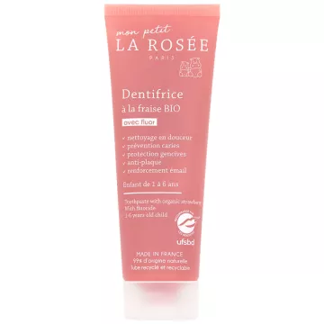 La Rosée Mon Petit Zahnpasta Erdbeere BIO 50 ml