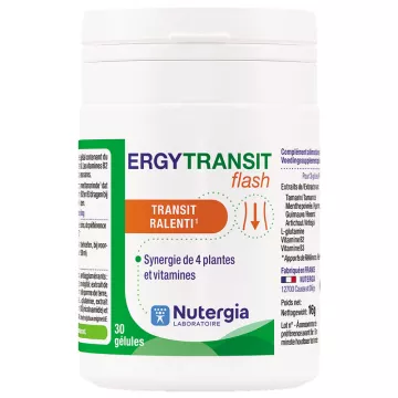 Ergytransit Flash Transit Slow Motion 30 capsules Nutergia