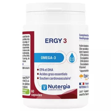  Ergy-3 Nutergia Omega-3 60 capsules