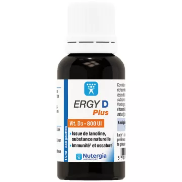 Ergy D Plus Nutergia Vitamine D3 800 UI 15 ml