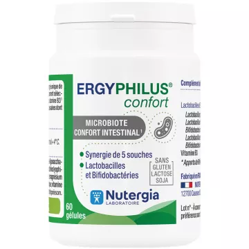Ergyphilus Confort Nutergia Microbiote Confort Intestinal 60 gélules