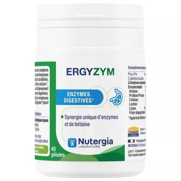 Nutergia Ergyzym 30 cápsulas Enzimas digestivas