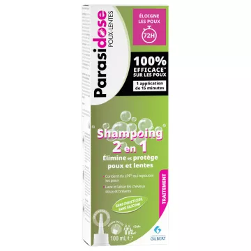 Parasidose 2in1 Shampoo Pidocchi Lendini 100ml