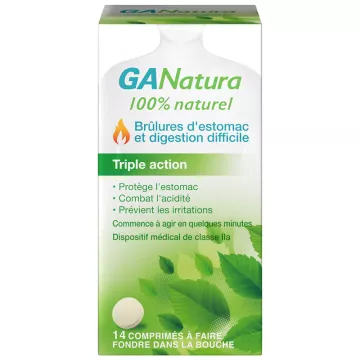 GANatura Acidez y Digestión Difícil Comprimidos