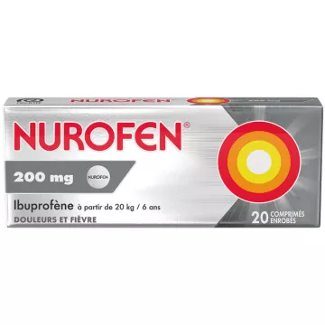 Nurofen Douleurs et Fièvre 200 mg 20 comprimés