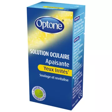 Optone Solution Oculaire Apaisante Yeux Irrités Soulage et Revitalise