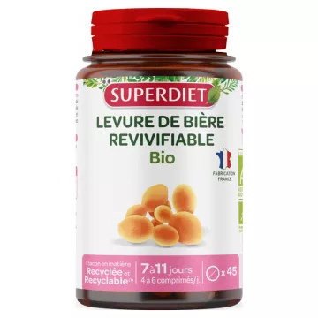 Superdiet Bio-Bierhefe 45 Tabletten