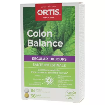 Ortis Colon Balance Regular Santé Intestinale 18 Jours
