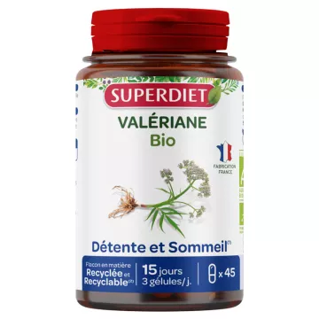 Superdieet Valeriaan Bio 45 Capsules