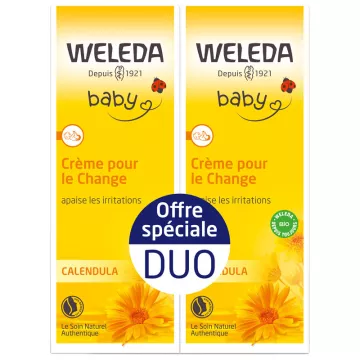 Weleda Bébé Calendula Crème pour le Change 75 ml Duo