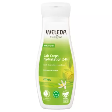 Weleda Citrus Körpermilch 24h Feuchtigkeitsversorgung Bio 200 ml