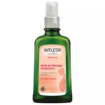 Weleda zwangerschapsstriemen massageolie