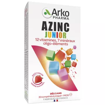 Arkopharma Azinc Junior12 vitaminas, 7 minerais 30 comprimidos