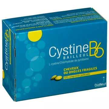 Cystine B6 Vitamine Vitalité des Cheveux Bailleul 120 cp