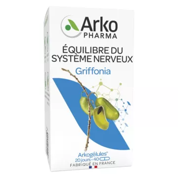 Arkogélules Griffonia Équilibre du Système Nerveux 40 gélules