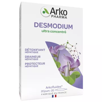 Arkofluids Desmodium 2300 mg 20 injectieflacons