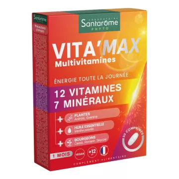 Santarome Vita Max Multivitamina 30 Comprimidos
