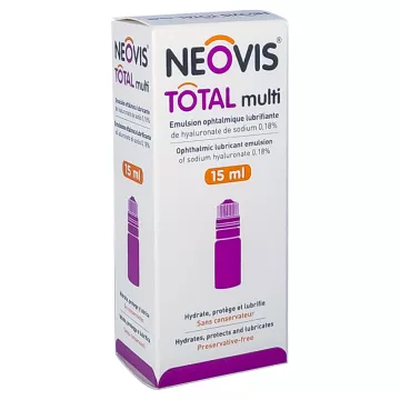 Neovis Total Lubrificante Oftálmico Emulsão 15ml