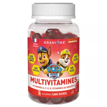 Granions Kid Multivit Pat Patrouille 60 Gummies